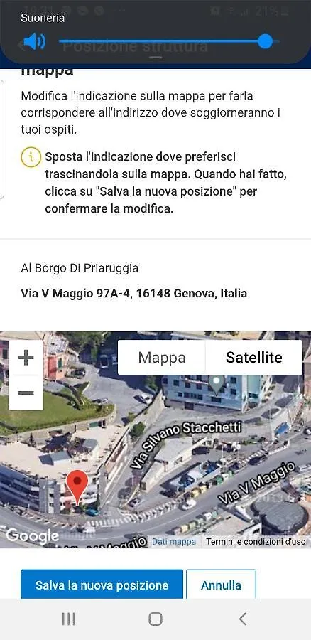 Al Borgo Di Priaruggia Villa Genova 0*,